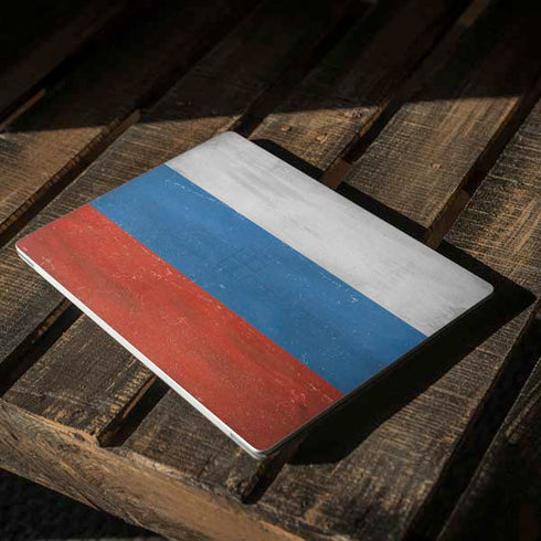 Russian Flag Distressed Surface Laptop 3 13.5in Skin